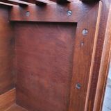 Revolving library of ancient notary 1920 oak