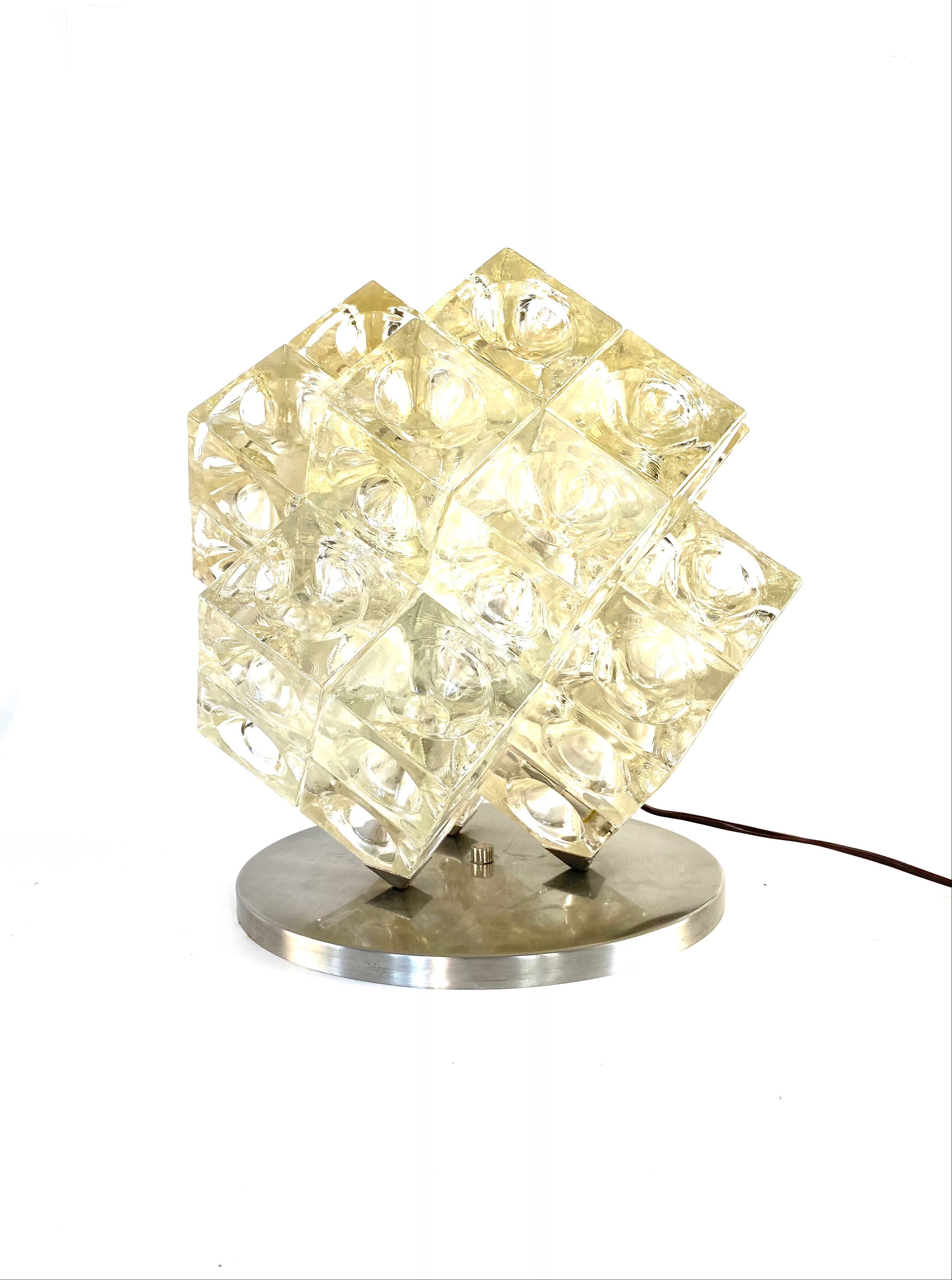 Lampe « eclisse » de Albano Poli édition Poliarte Italie, 1968