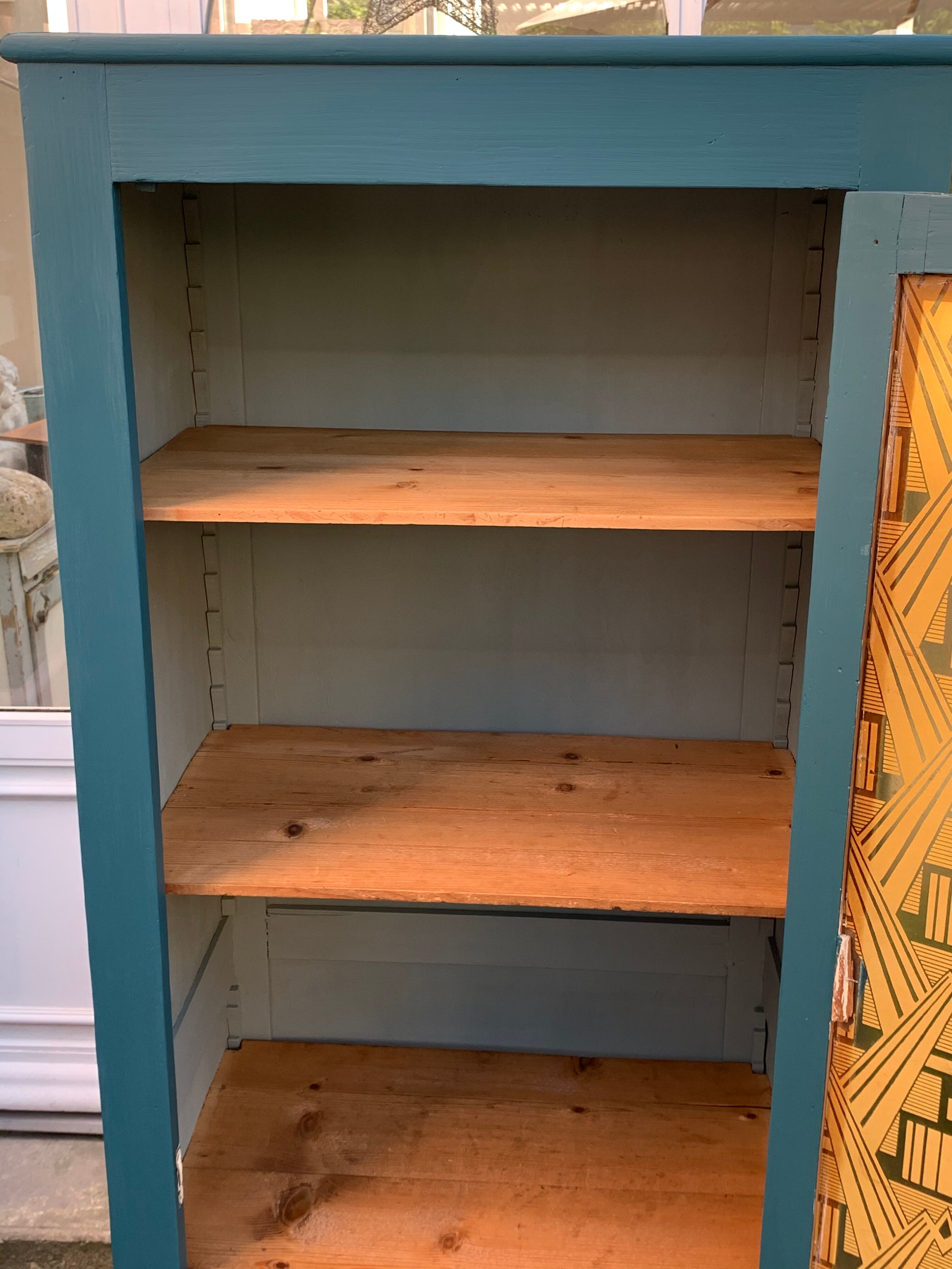 Art Deco glass Parisian wardrobe