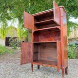 19th Century Transition Style Marquetry Storage Unit