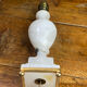 Alabaster lamp base