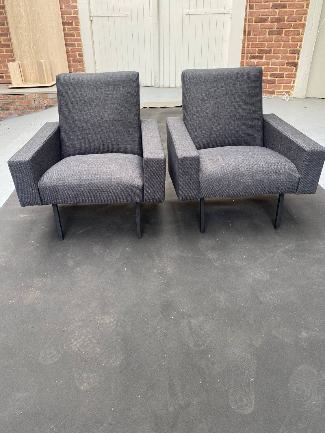 Paire de fauteuil vintage