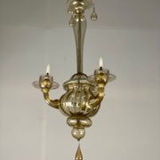 Venetian lantern made of murano glass
