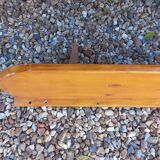 Wall shelf wood varnished pine
