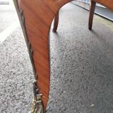 Old style chest of drawers Louis XV marquetry marble top