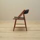 Chaise en teck, design danois, années 1970, production : Danemark