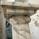 Set of 4 marble columns or pedestals.