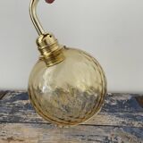 New electrified golden globe wall lamp