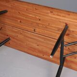 Mid-Century Large Pirkka Dining Table by Ilmari Tapiovaara for Laukaan Puu
