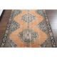 Vintage Turkish Hand-Knotted Runner 125x340