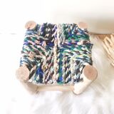 Mini Tabouret Boucherouite