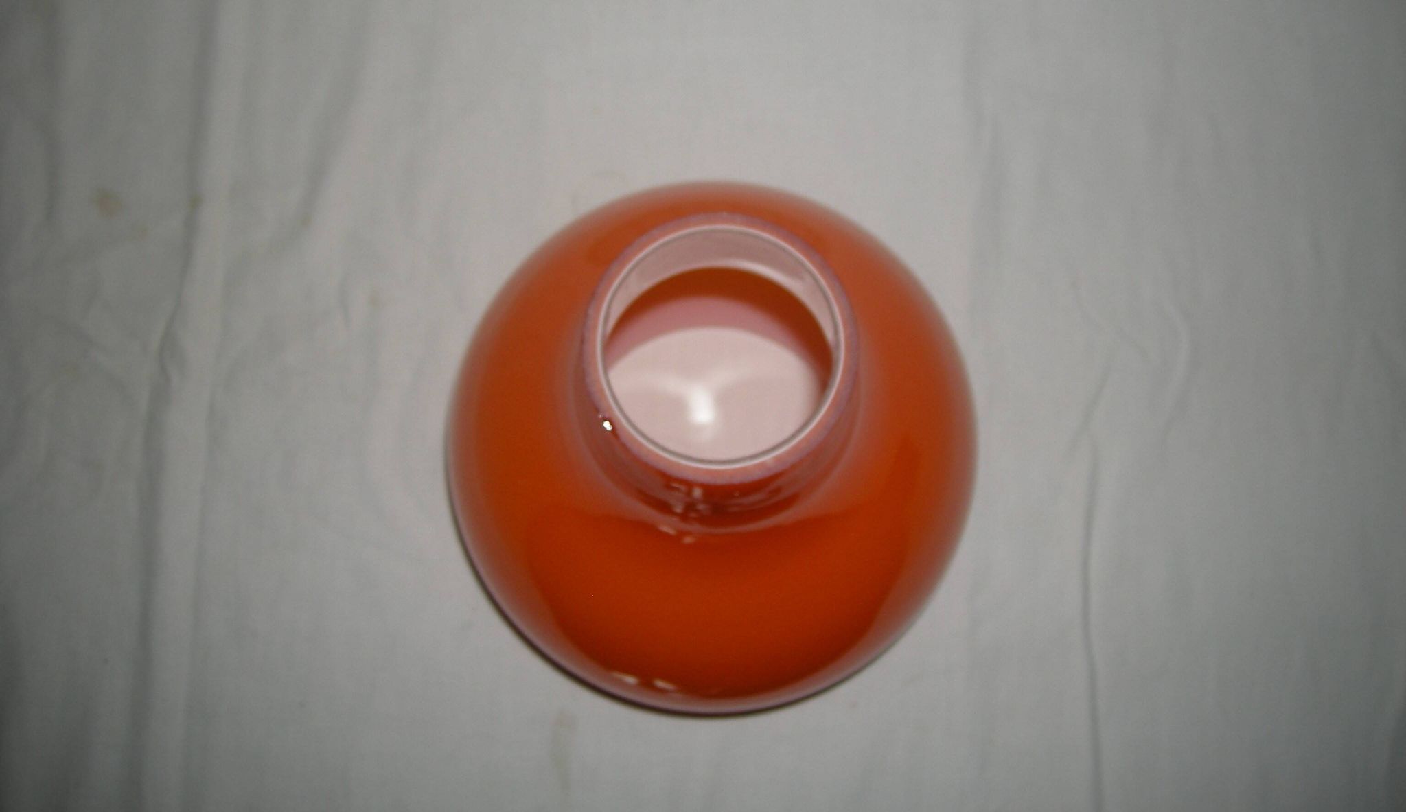 Suspension Goutte orange des années 70