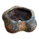 Pot photophore cut glazed ceramic large fire artisan pottery