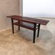 Large slatted bench