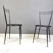 Vintage dining chairs by Calligaris, 1980s