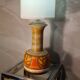 Lamp 1970 west germany ceramic 50x20 electricity ok