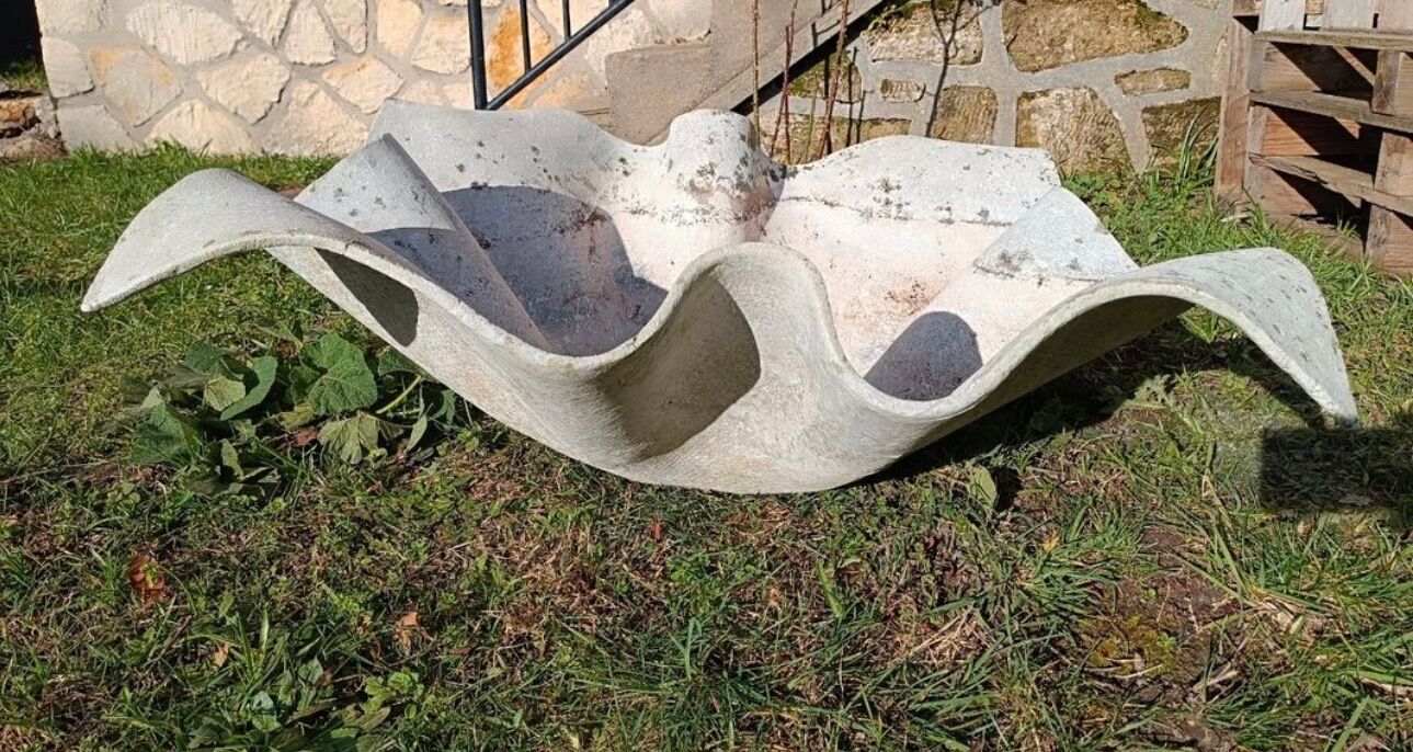 Jardinière Oreille d’éléphant - Willy Guhl, Suisse, 1950-60