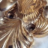 Solid brass coat hook