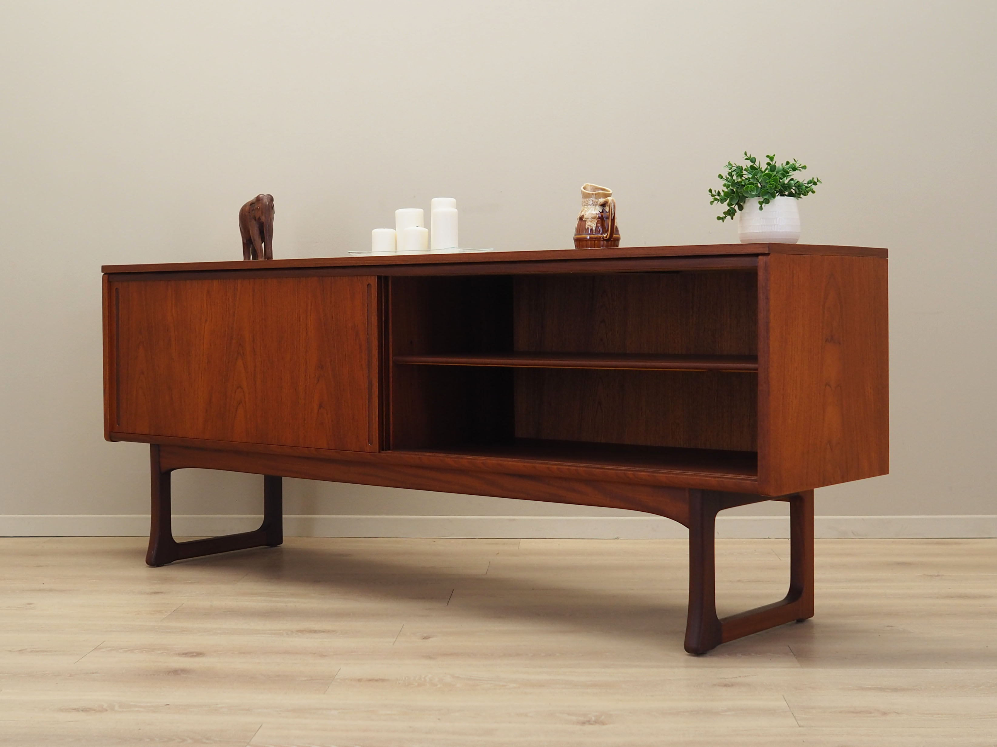 Teak sideboard, Danish design, 1970s, production: Denmark