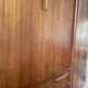 Vintage Scandinavian style teak wardrobe from the 1960s by Tricoire and Vecchione.