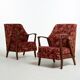 Pair of danish armchairs, 1940s