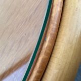 Vintage rattan roundtable