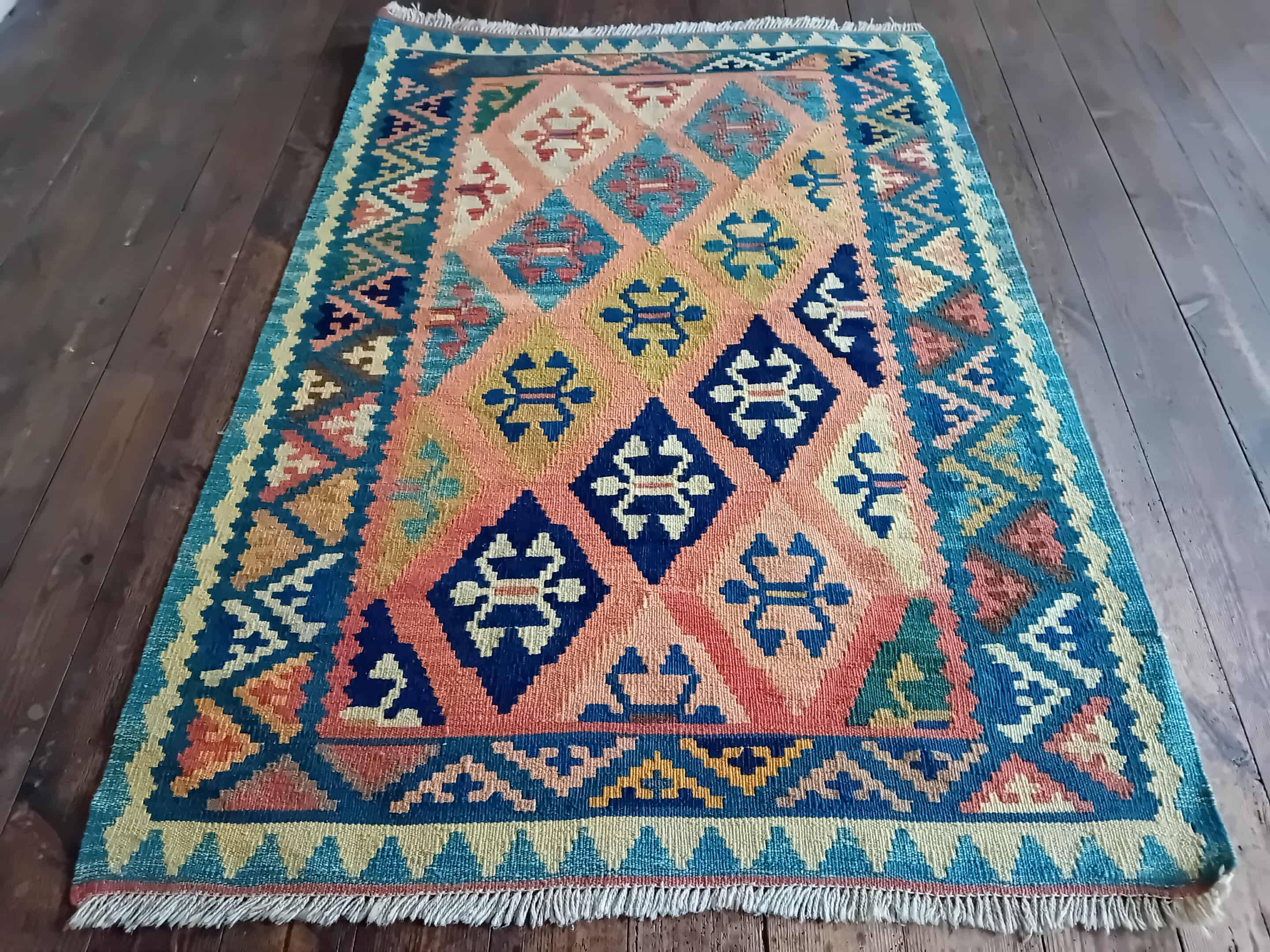 Handmade Afghan Kilim 145x100cm