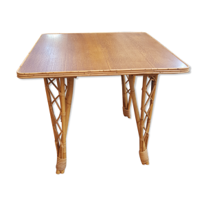 Table en rotin