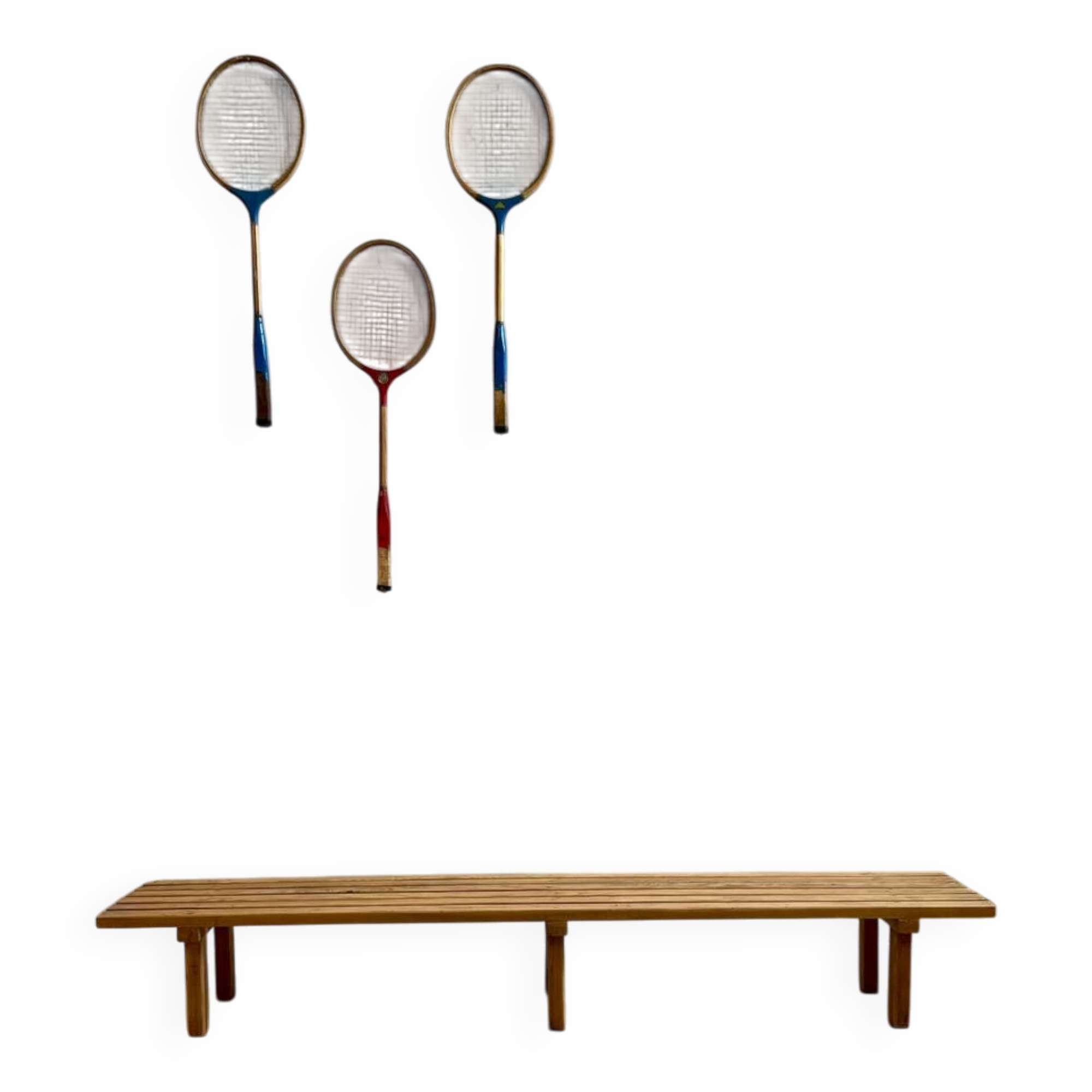 Wooden children's bench