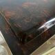 Large serving tray in lucite and brass circa 1970