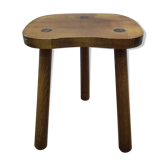 Stool wood tripod