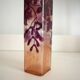François-Théodore Legras square vase ruby series Art Nouveau 1900
