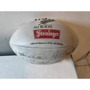Ballon de rugby officiel coupe du monde 91 all blacks signé