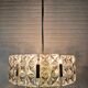 Lustre en cristal Hillebrand vintage, années 1960