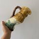Pichet - carafe vintage en barbotine en forme de hiboux