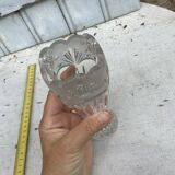 Pretty CRYSTAL floral vase from veissiere in BACCARAT