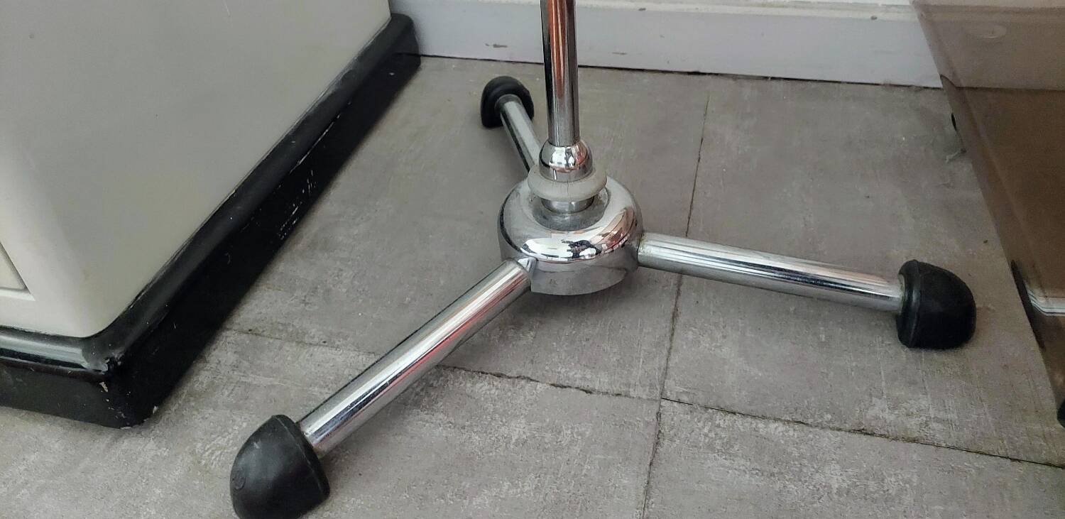 1950s telescopic gooseneck floor lamp