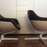 Set of 2 armchairs Auckland 277 designed by Jean Marie Massaud for Cassina