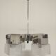70s chandelier with Murano tulips
