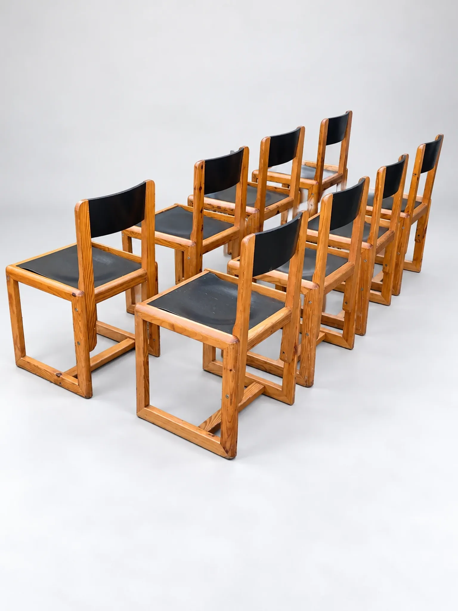 Chair with sticks André Sornay – 1960s