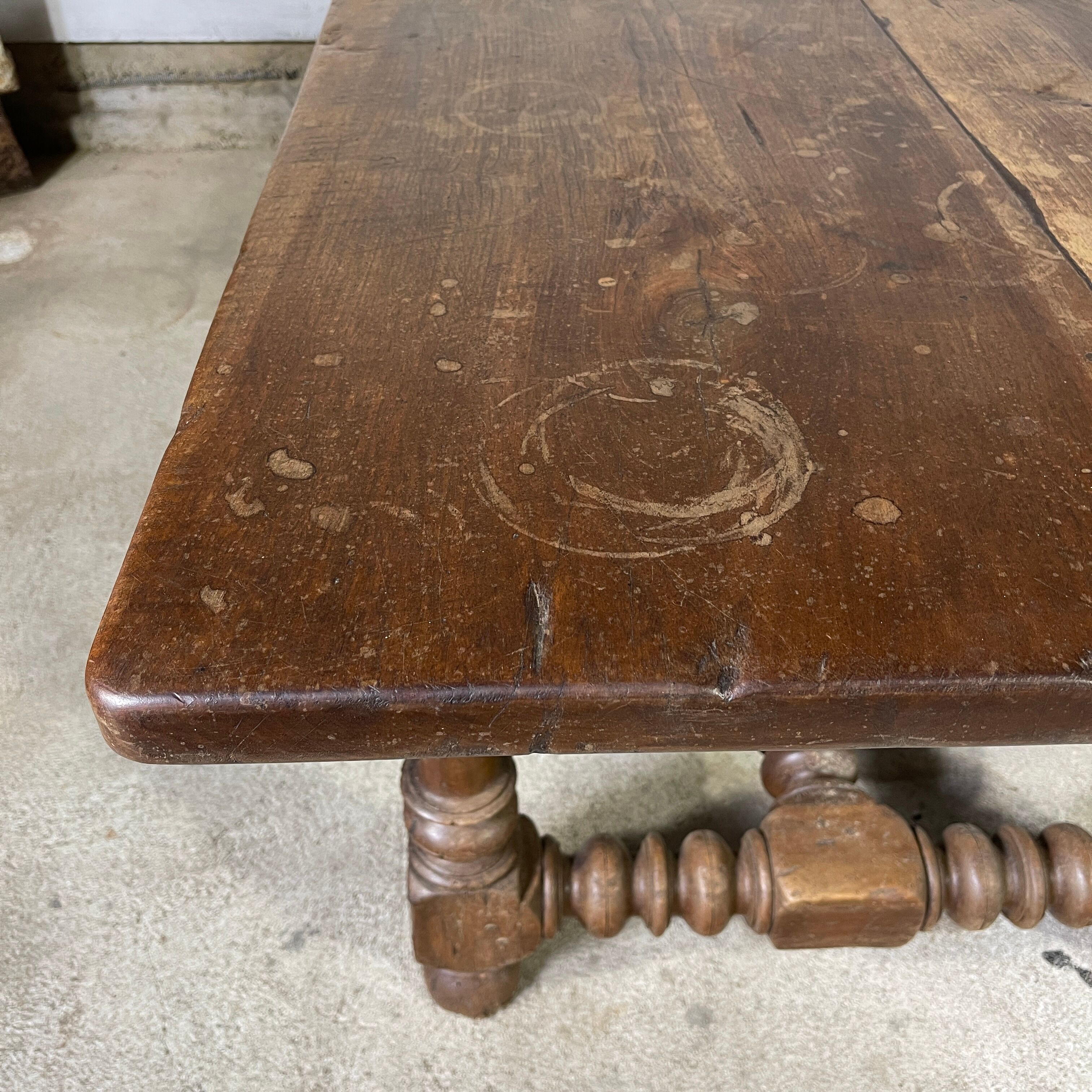 Oak farmhouse table
