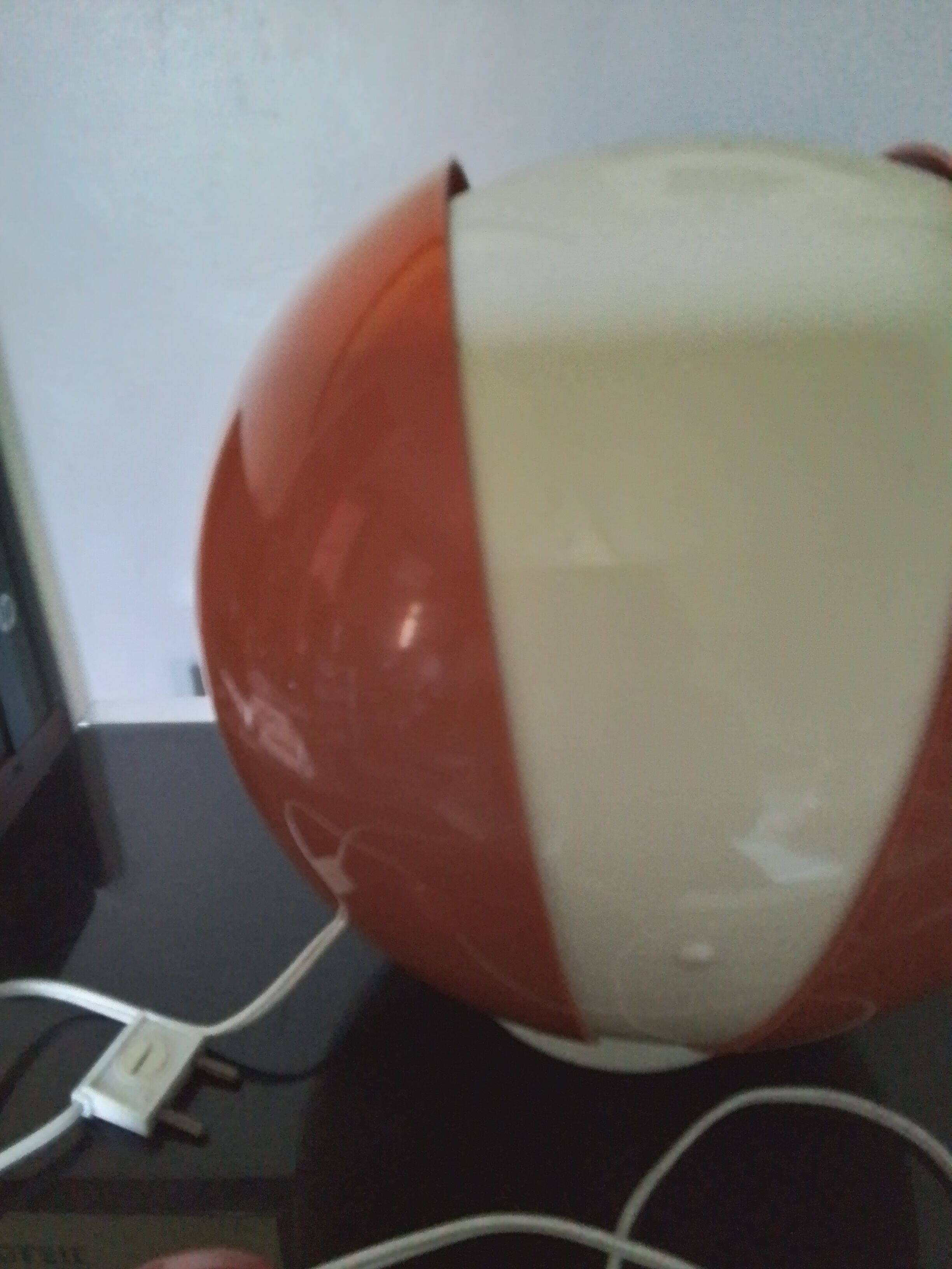 Lampe tulipe des annees 70