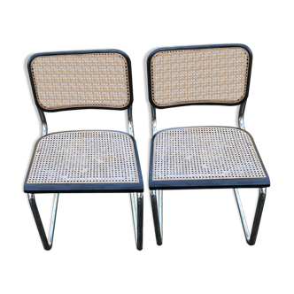 Paire de chaises B32 Marcel Breuer