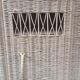 Vintage 50s rattan cabinet