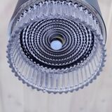Willa suspension lamp in glass and metal
