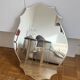 Decorative mirror with scalloped edges