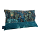 Velvet cushion 50x30 blue color