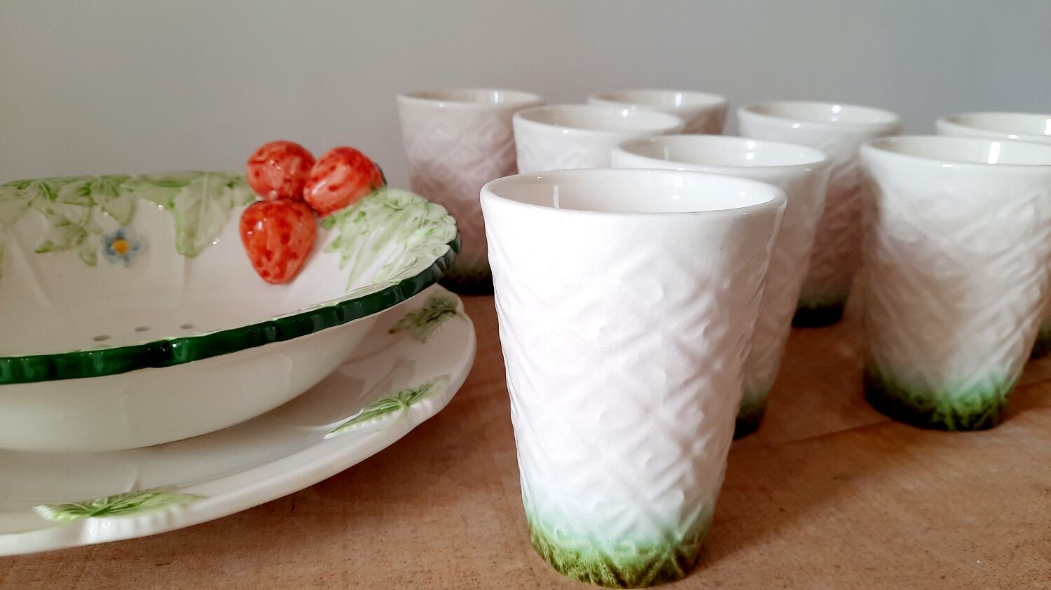 Strawberry slurry service