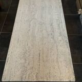 Travertine coffee table