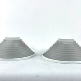 Vintage Pair of Egisto 38 sconces by Angelo Mangiarotti for Artemide. Italy 1980s